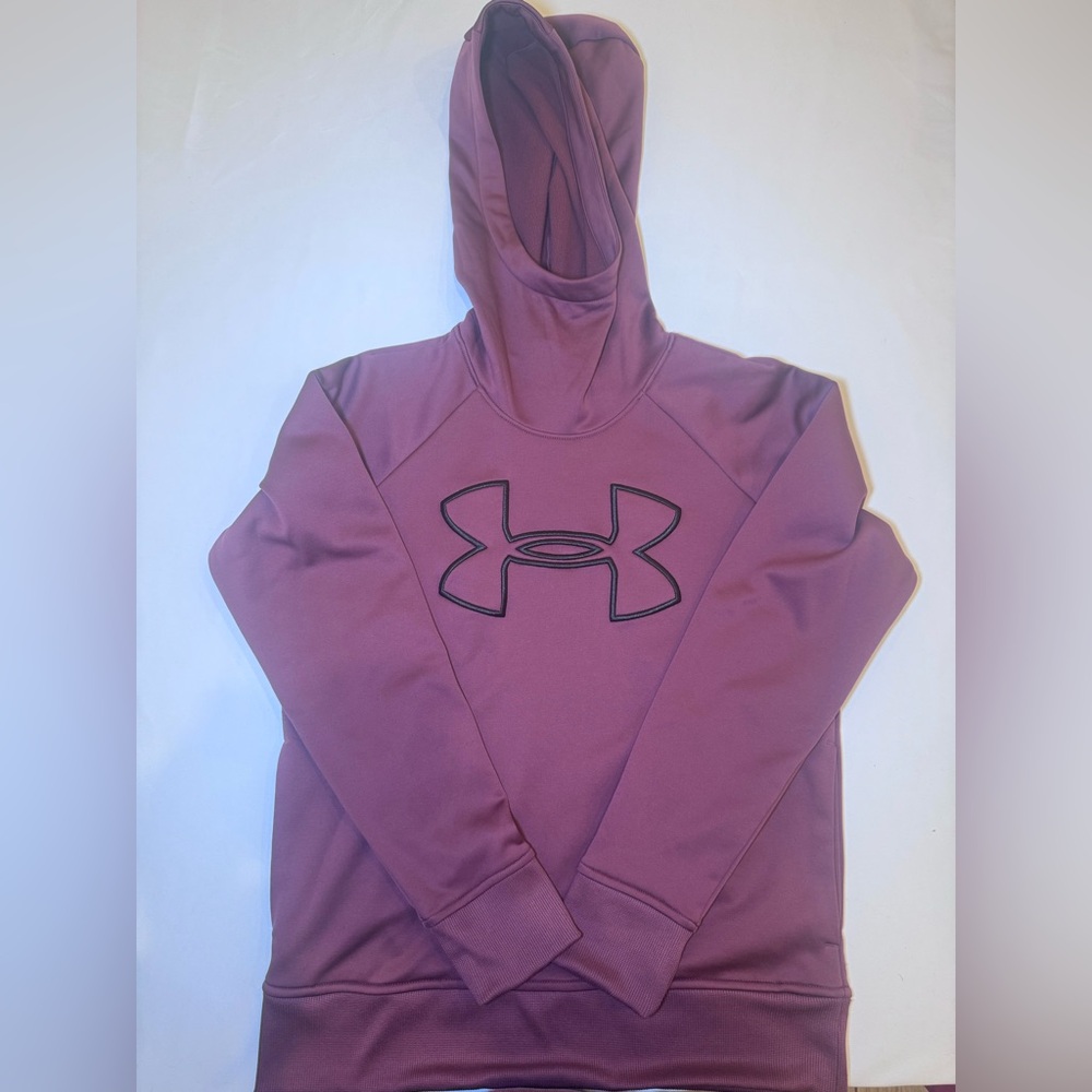 Under Armour Lavender Hoodie with Black Logo